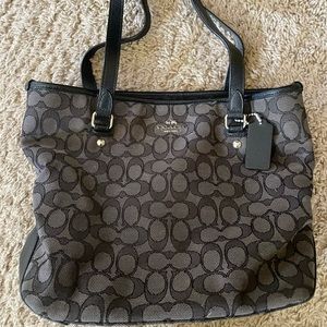 Black Coach purse.